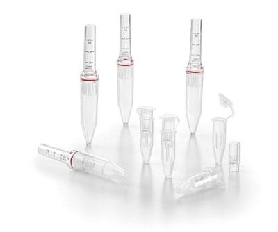 Concentradores Vivacon Sartorius con membrana Hydrosart para ultrafiltración de ADN