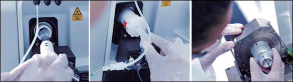Resumen de resultados FFF-ICP-MS y sp-ICP-MS para caracterización de nanopartículas Au y Ag