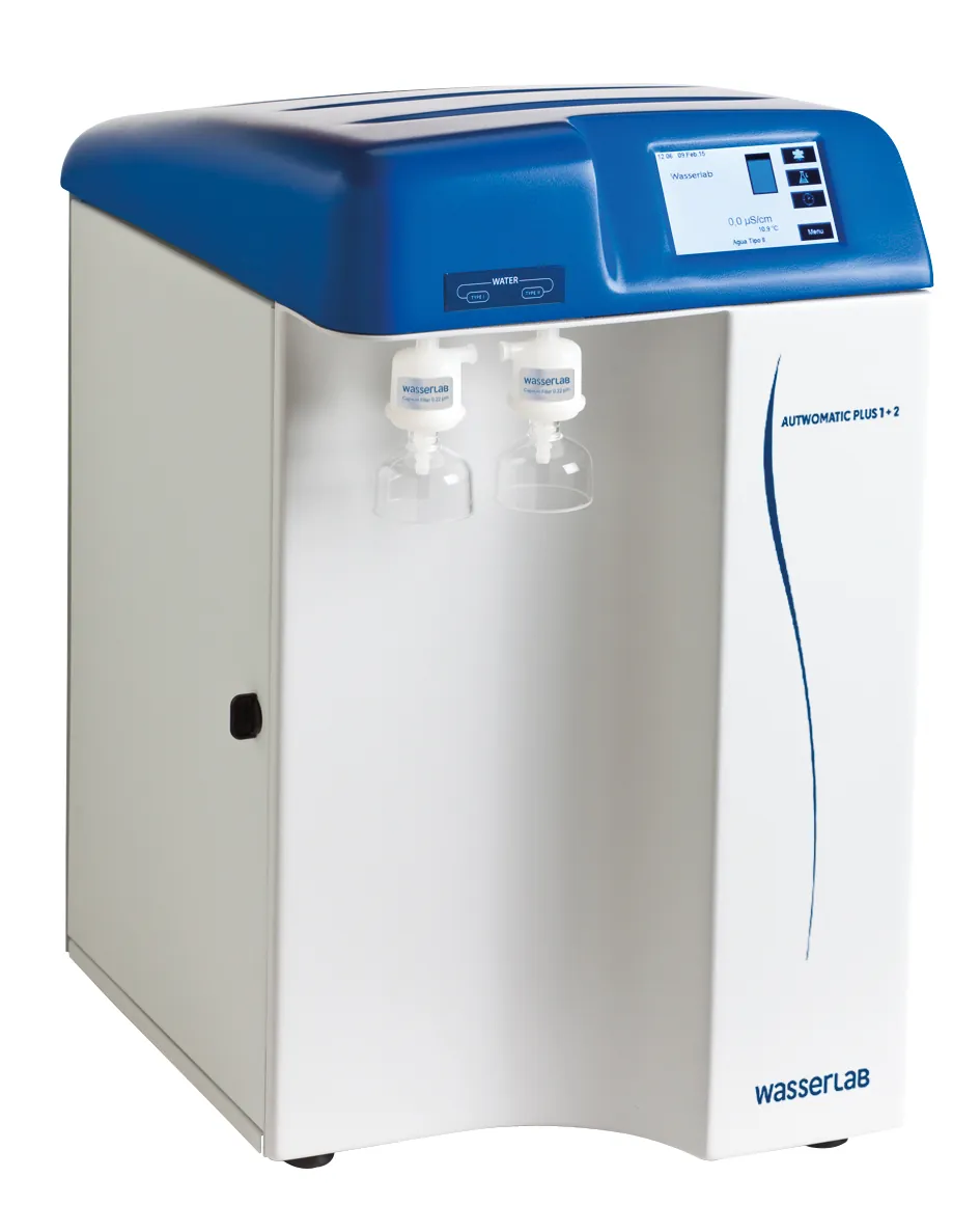 08 Autwomatic Plus 1+2 — Todas las calidades de agua que necesita un laboratorio en un solo equipo