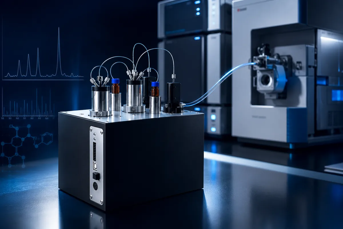 Sistema VICI True Nano™ UHPLC para inyecciones de nanoflujo con espectrómetros de masas