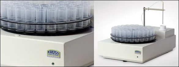 Automuestreador AS80 de A.KRÜSS para refractómetro DR6000-T, bandeja de 89 muestras