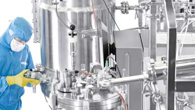 Biorreactor de acero inoxidable Sartorius Biostat DCU para fermentación piloto y producción