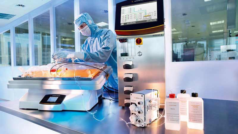 Software de biorreactores Sartorius para análisis estadístico y control de bioprocesos