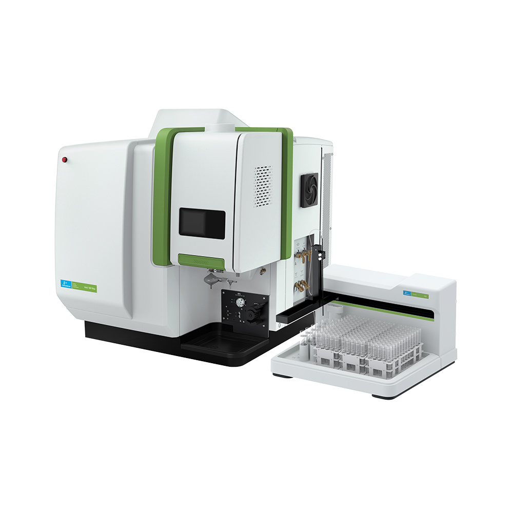 ICP-OES Avio 560 Max PerkinElmer, vista lateral derecha elevada