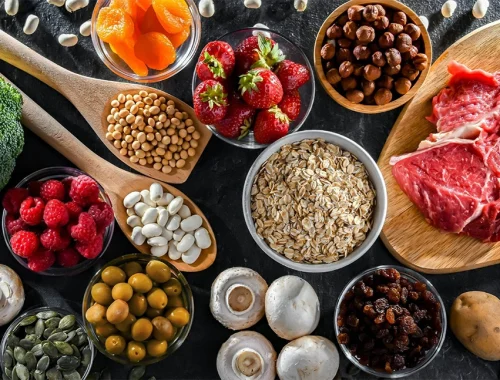 Medición de hierro en alimentos
