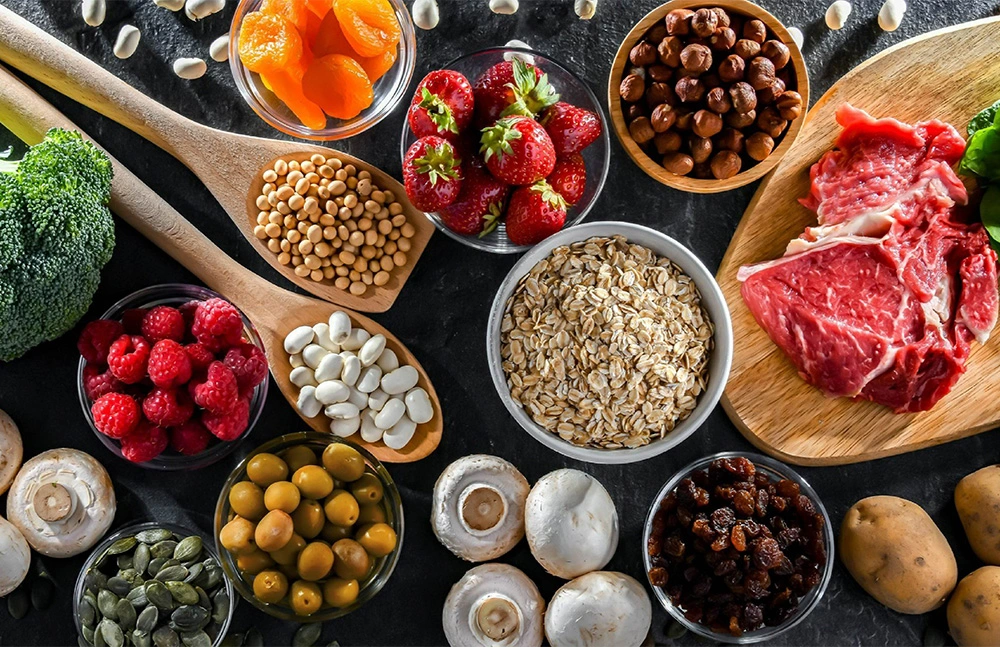 Medición de hierro en alimentos