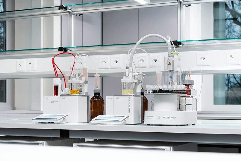 Tituladores Karl Fischer EVA Mettler Toledo: aplicaciones en farmacéutica, alimentos, petroquímica y materiales
