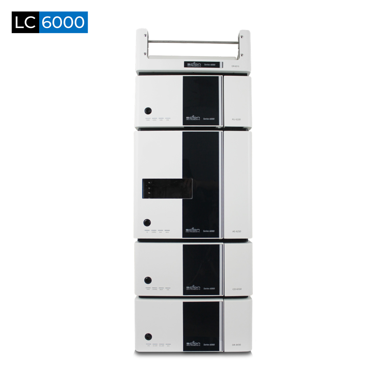 Cromatógrafo líquido SCION LC 6000 con módulos de bomba, inyector y horno Peltier
