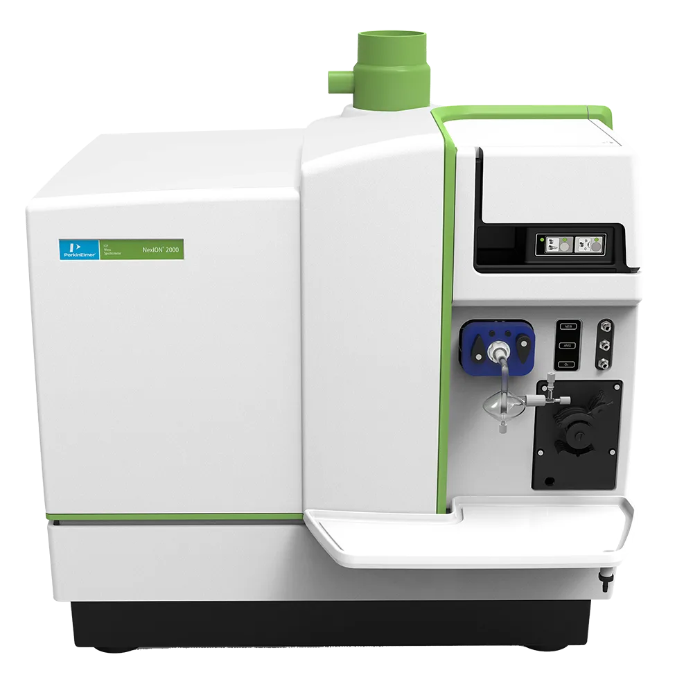 Espectrómetro ICP-OES Avio 550 Max PerkinElmer, vista frontal elevada