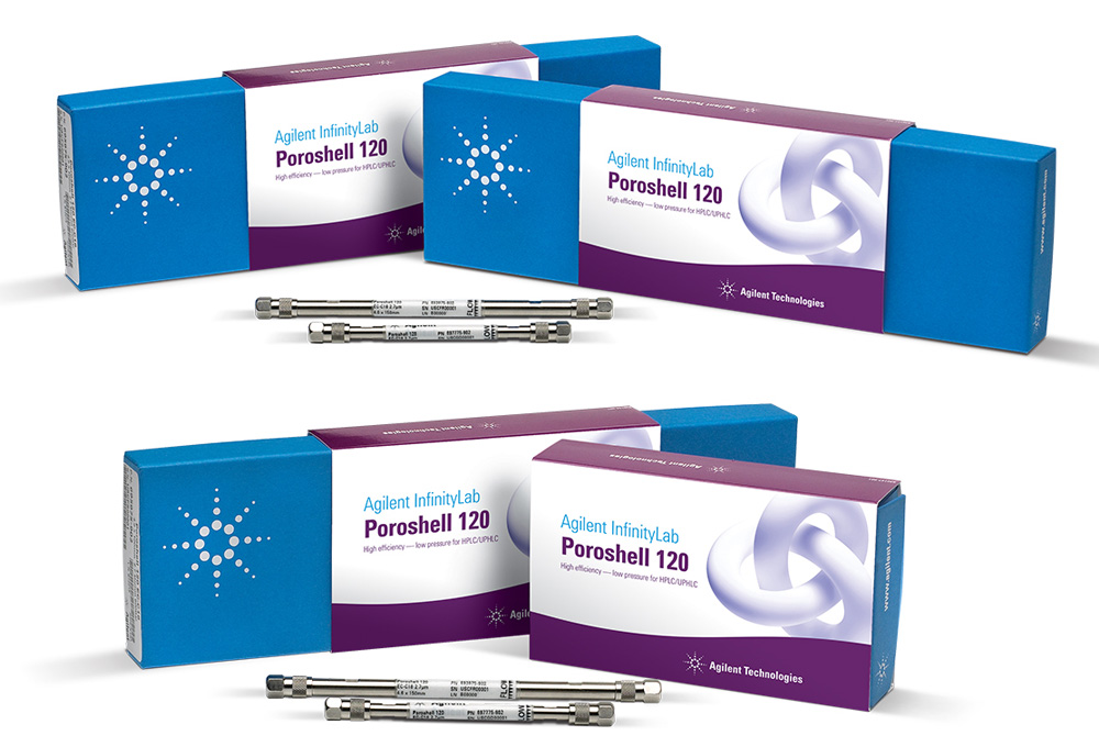Columnas Agilent InfinityLab Poroshell 120