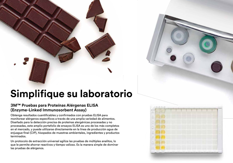 Kit 3M detección proteínas alérgenas procesadas sin procesar