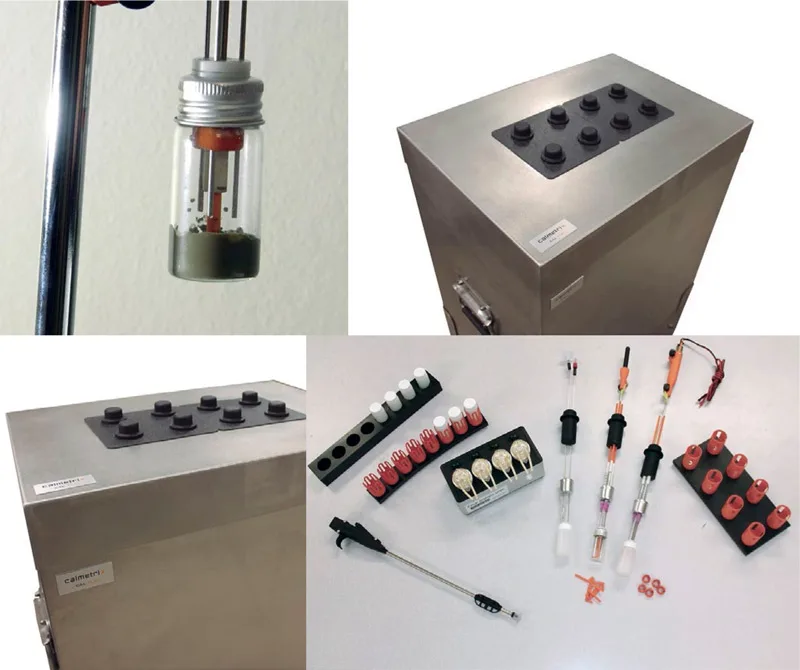 Calorímetro I-Cal Ultra 8 canales plug-and-play Calmetrix precisión