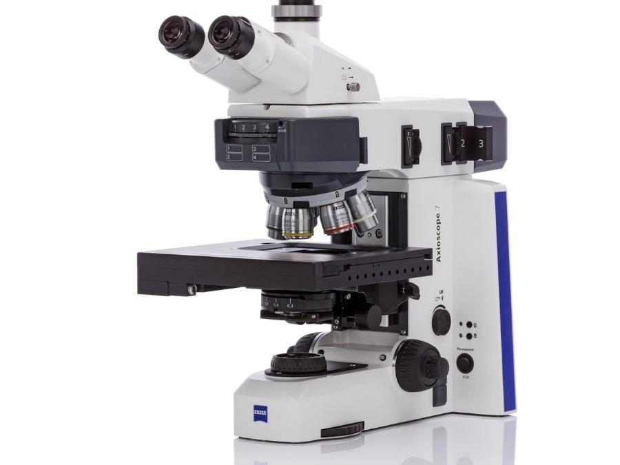 Microscopio óptico ZEISS Axioscope para metalografía y ciencias de materiales