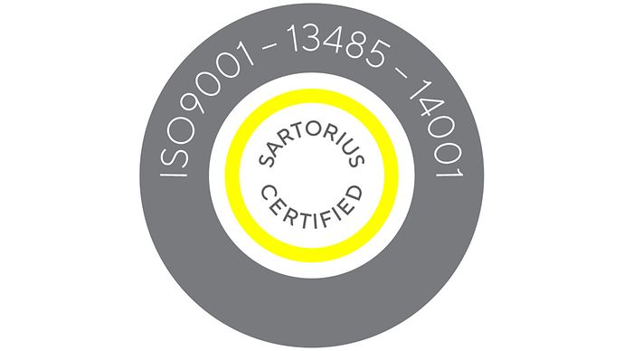 Certificaciones ISO 9001 13485 y 14001 de pipetas y puntas Sartorius