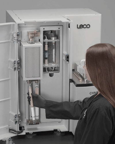 Analizador elemental LECO Serie 828 para macrocombustión de N, C y H