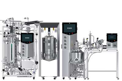 Biorreactor TECNIC ePilot escala piloto de 10 a 50 litros para bioprocesos