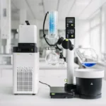 Imagen destacada: Nuevo Rotavapor® R-180 de BÜCHI: Evaporación diaria robusta, rentable y simplificada