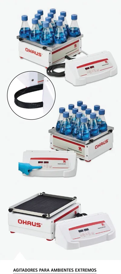 Agitador extremo Ohaus incubadora CO2 control remoto magnético 100% humedad