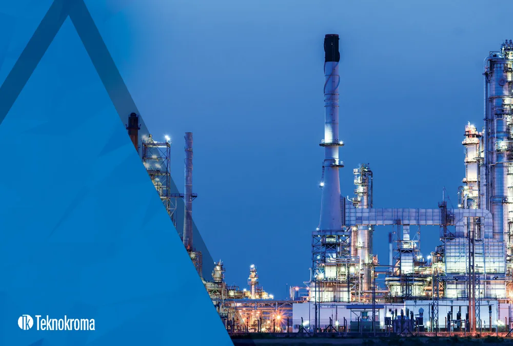 Columnas GC para análisis de petróleo
