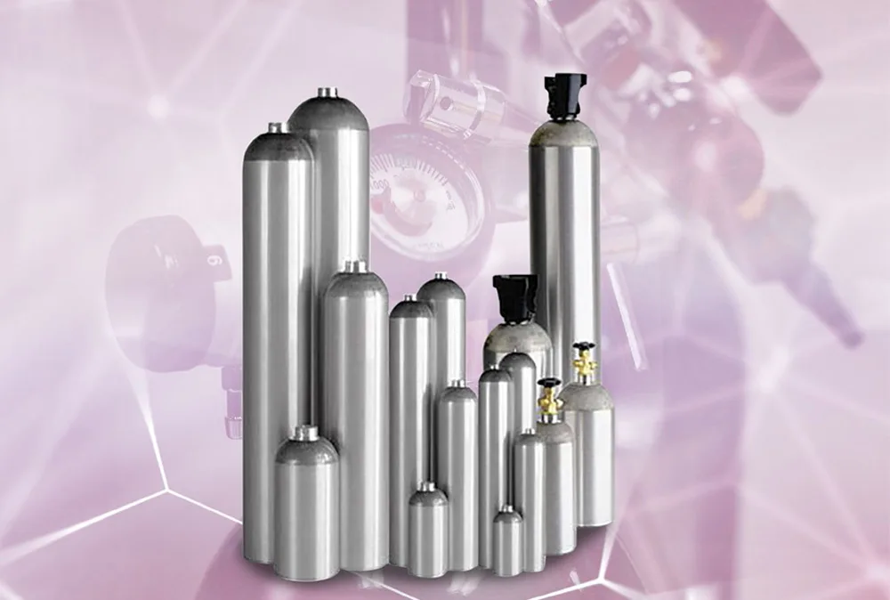 Cilindros con mezclas especiales para calibración