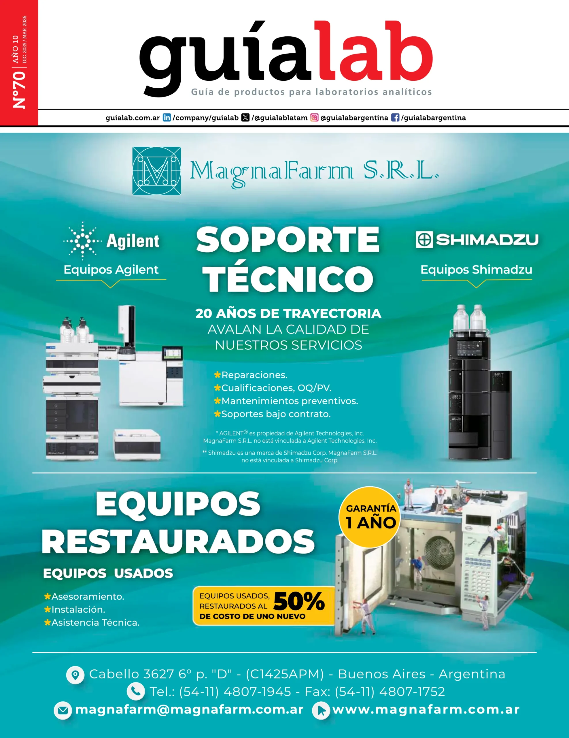 Tapa GuíaLab edición 70