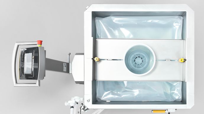 Impulsor de levitación magnética del Flexsafe Pro Mixer Sartorius para mezcla de bajo cizallamiento