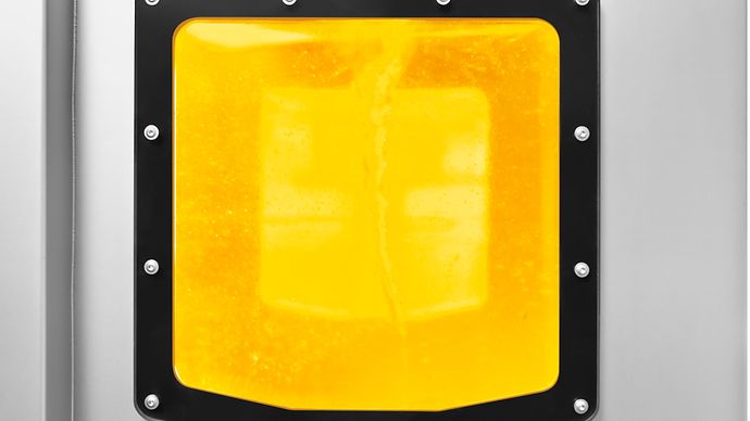 Vórtice vertical del Flexsafe Pro Mixer Sartorius para disolución rápida de polvos en líquidos