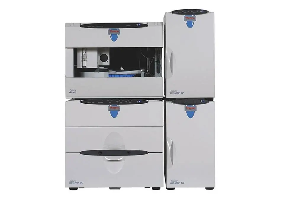 Sistemas RFIC-EG para cromatografía iónica