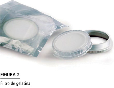 Características filtros gelatina muestreo virus especificaciones técnicas eficiencia