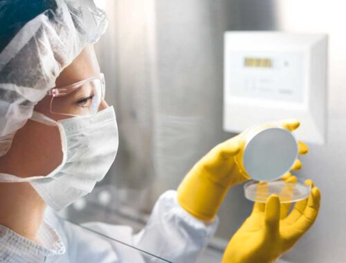 pruebas microbiológicas en dispositivos médicos