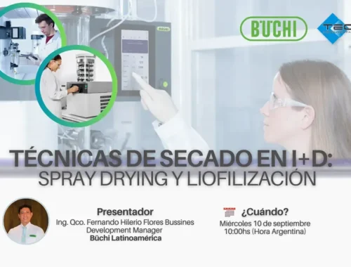 Seminario Virtual - Técnicas de Secado en I+D: Spray Drying y Liofilización