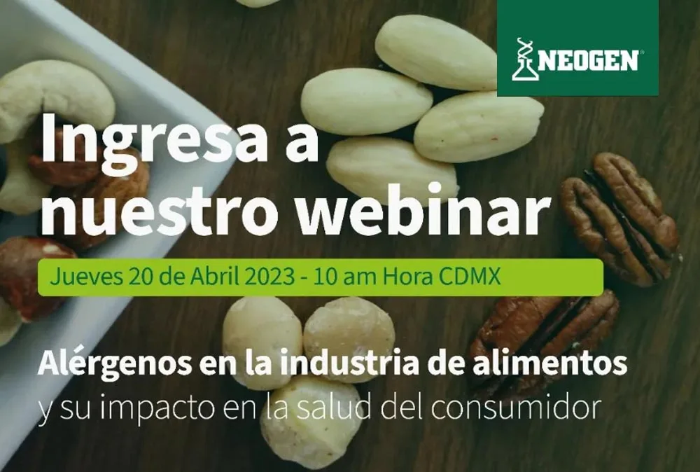 Webinar alérgenos alimentarios